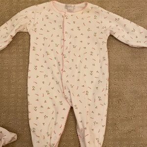 Rosebud onesie! Barely worn! Like new!